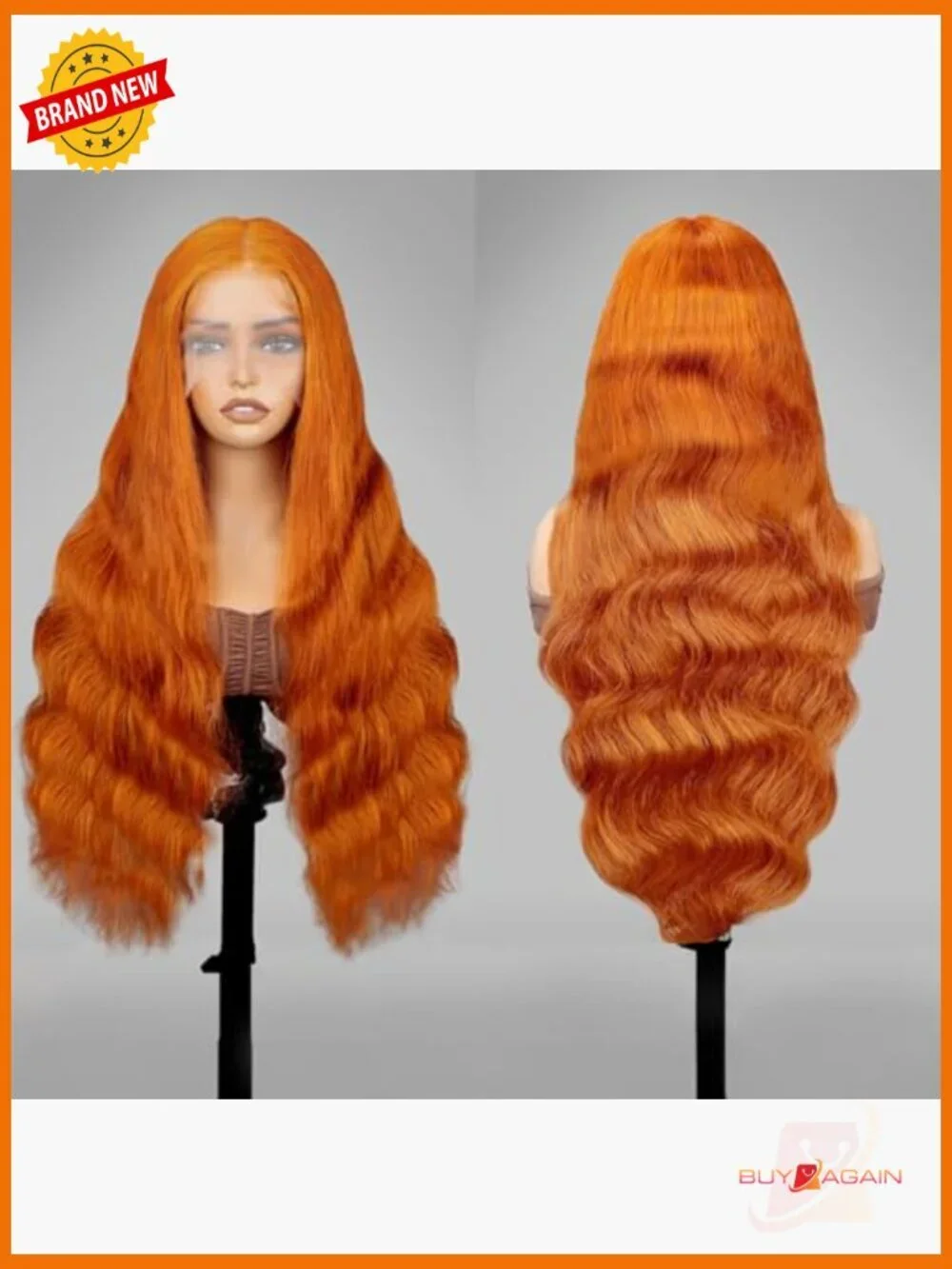 Human Hair Lace Front Wig Body Wave 200 Density Glueless Pre Plucked